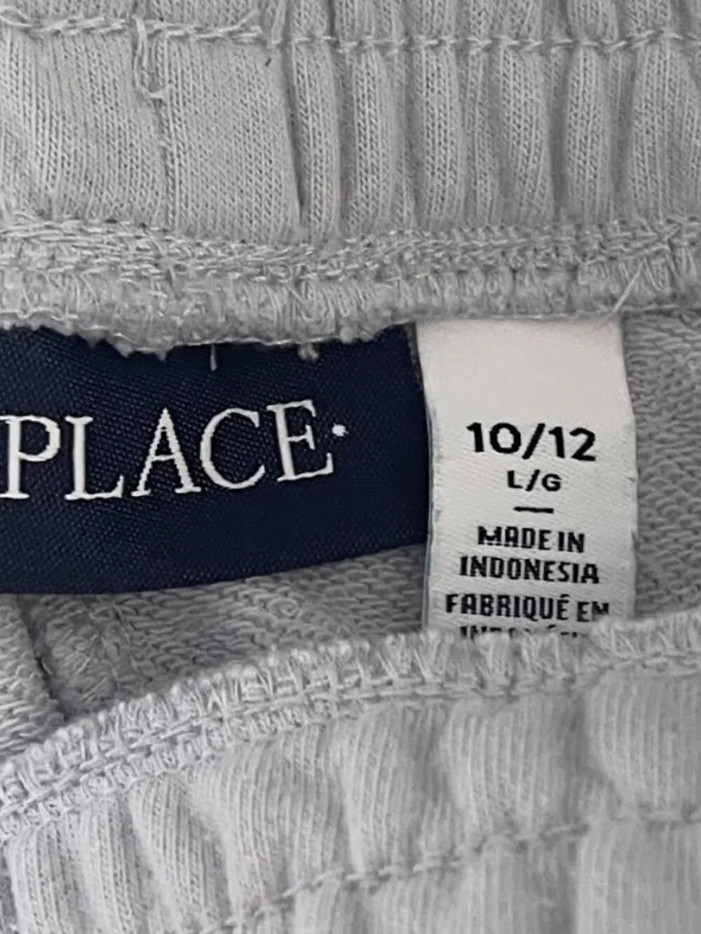The Children's Place Boys Garment Dyed Premium Fleece Shorts Gray Size 10/12
